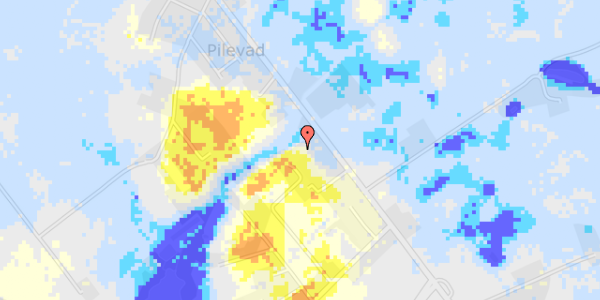 Ekstrem regn på Odensevej 75