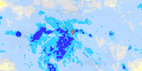 Ekstrem regn på Odensevej 129