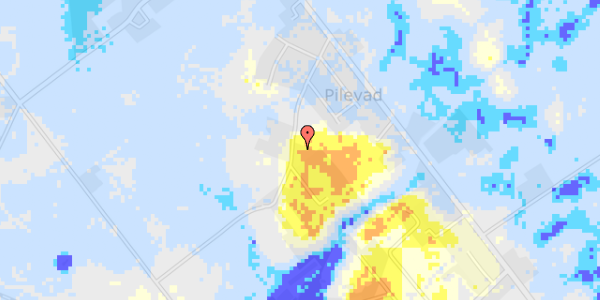 Ekstrem regn på Pilevadvej 13