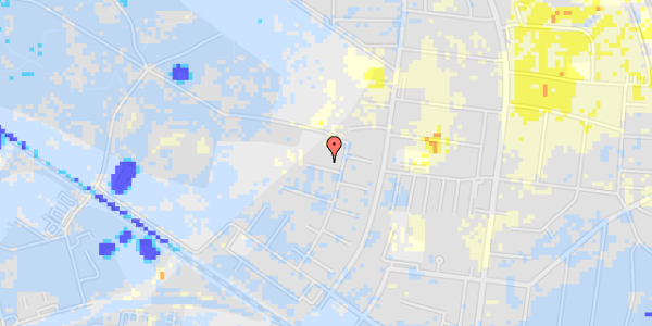 Ekstrem regn på Præstevænget 49