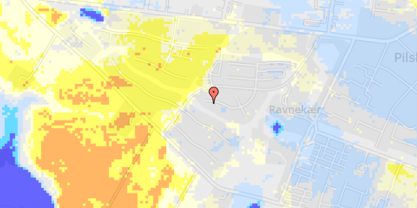 Ekstrem regn på Ravnekærlund 29