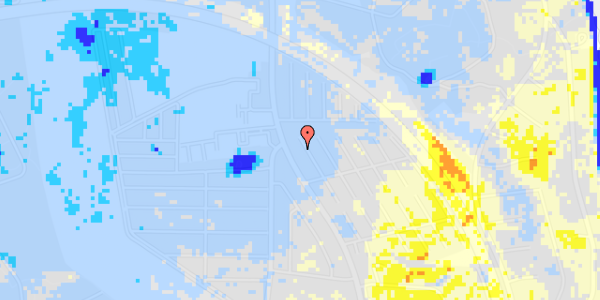 Ekstrem regn på Risvej 17