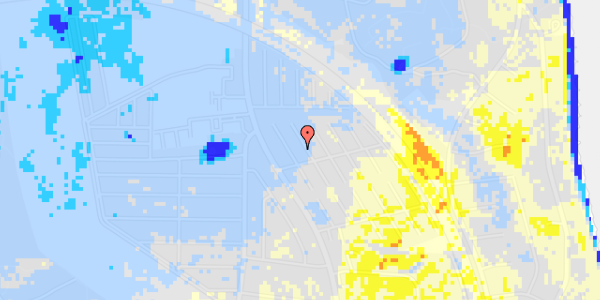 Ekstrem regn på Risvej 31