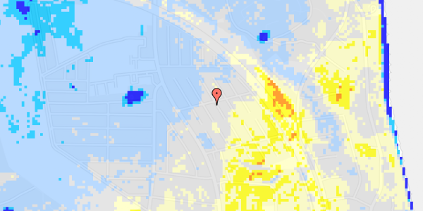 Ekstrem regn på Risvej 34