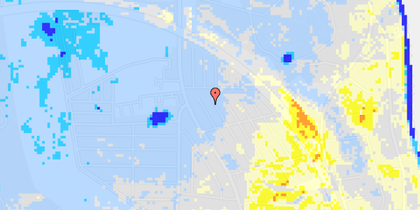 Ekstrem regn på Risvej 41