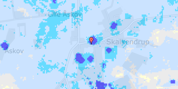 Ekstrem regn på Skalkendrupvej 6