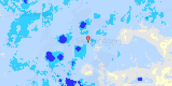 Ekstrem regn på Skalkendrupvej 24