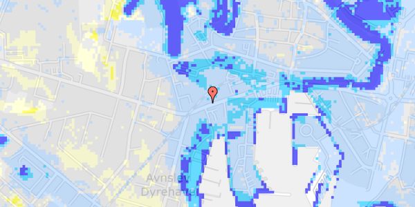 Ekstrem regn på Strandvejen 30, st. 