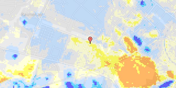 Ekstrem regn på Tronnealle 212