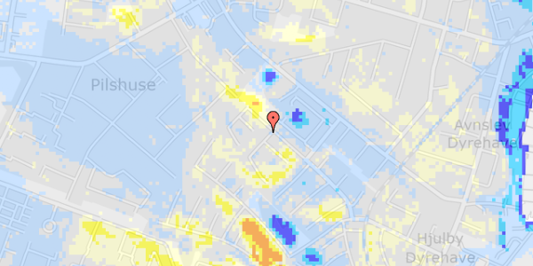 Ekstrem regn på Vedbendvænget 2