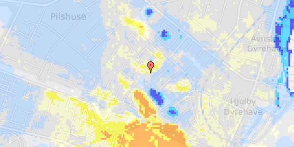 Ekstrem regn på Vedbendvænget 18