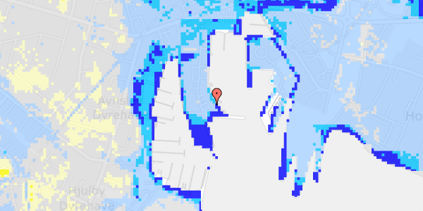 Ekstrem regn på Vesterhavnen 17, 1. 1