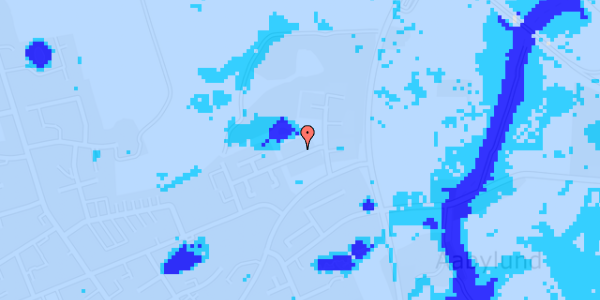 Ekstrem regn på Kløvermarken 4