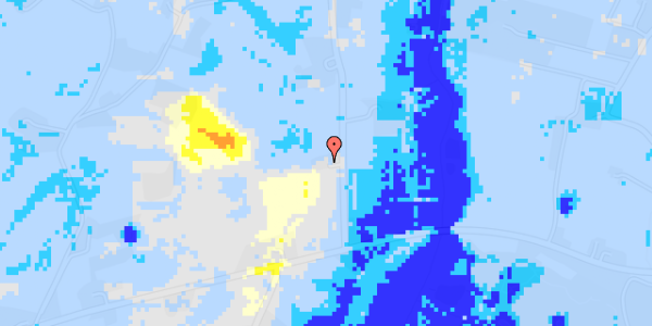 Ekstrem regn på Vedelshavevej 1