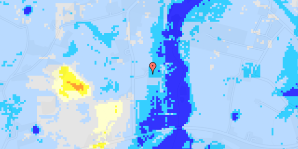 Ekstrem regn på Vedelshavevej 4