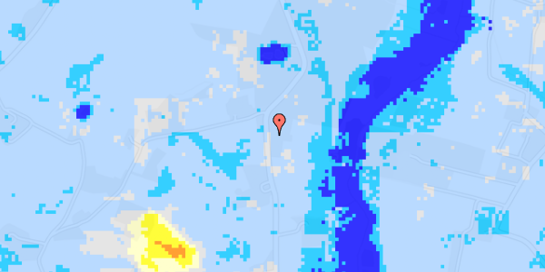 Ekstrem regn på Vedelshavevej 6