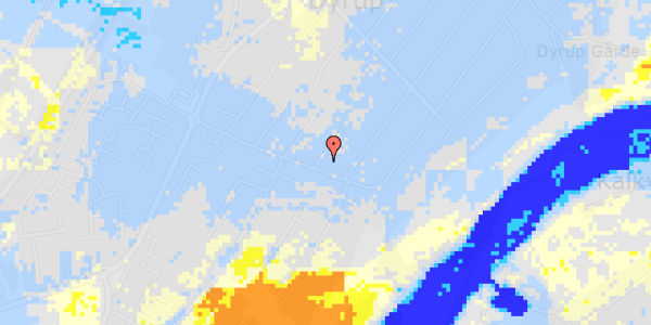 Ekstrem regn på Ådalsvej 251