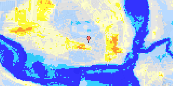 Ekstrem regn på Åsumvej 593