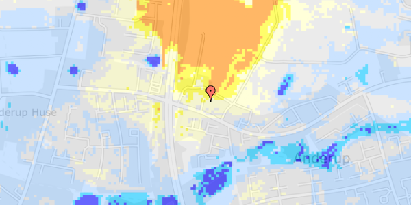 Ekstrem regn på Anderupvej 60