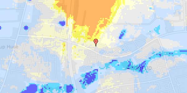 Ekstrem regn på Anderupvej 64C