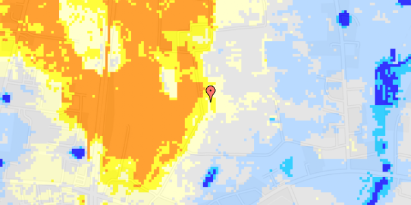 Ekstrem regn på Anderupvej 68