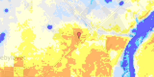 Ekstrem regn på Assensvej 243