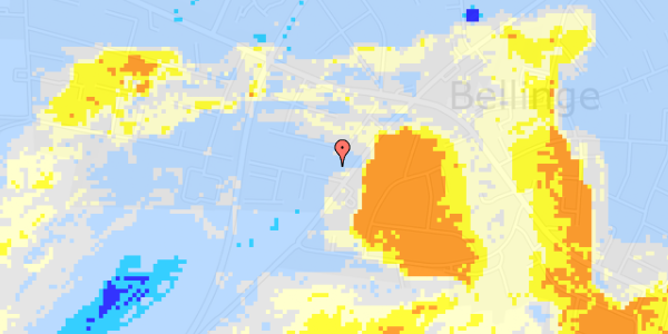 Ekstrem regn på Bakketoppen 3