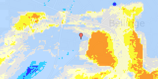 Ekstrem regn på Bakketoppen 11