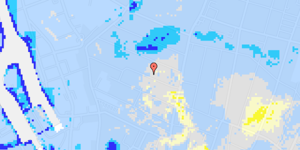 Ekstrem regn på Baumgartensvej 21