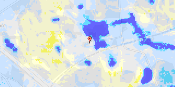 Ekstrem regn på Bavnedamvej 21