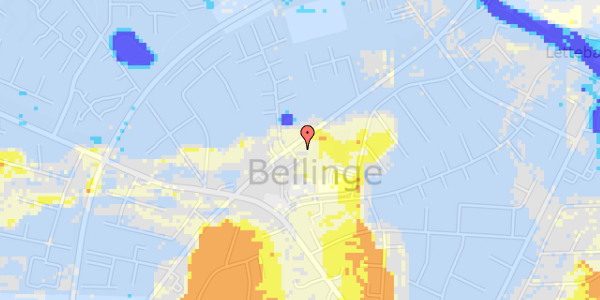 Ekstrem regn på Bellingevej 86