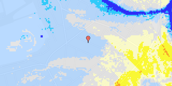 Ekstrem regn på Benediktes Allé 20