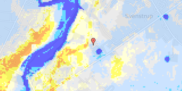 Ekstrem regn på Birkelunddalen 6B