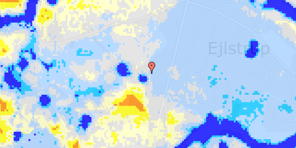 Ekstrem regn på Birkelunden 26