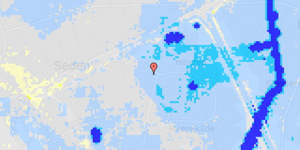 Ekstrem regn på Bjerggårds Allé 1