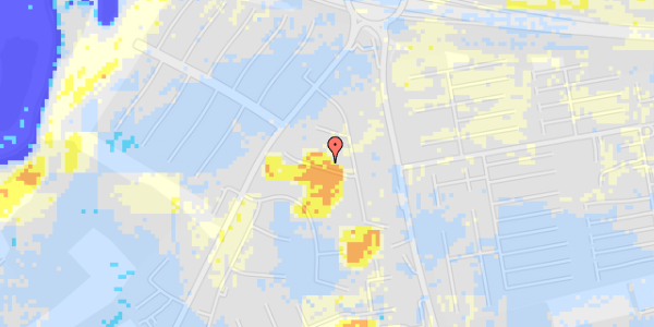 Ekstrem regn på Bjergmarken 27