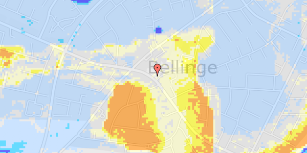 Ekstrem regn på Brogårdsvej 3