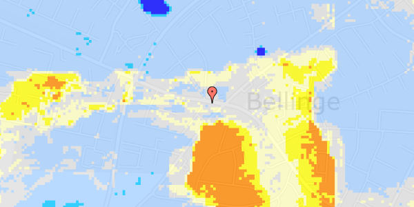 Ekstrem regn på Brændekildevej 1