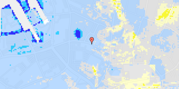 Ekstrem regn på Buchwaldsgade 51