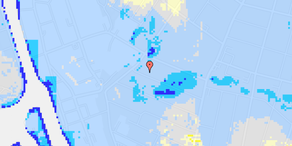 Ekstrem regn på Bøgebjergvej 33