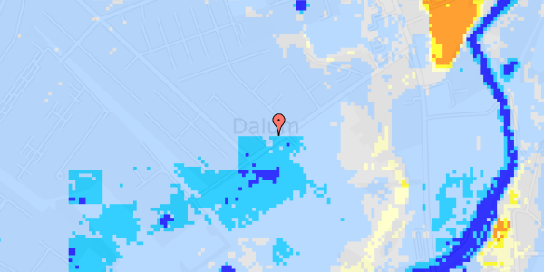 Ekstrem regn på Dalumgårds Allé 21