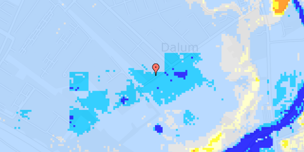 Ekstrem regn på Dalumgårds Allé 31