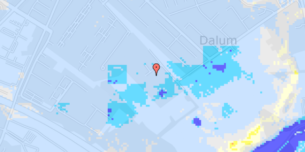 Ekstrem regn på Dalumgårds Allé 35B, 1. 21
