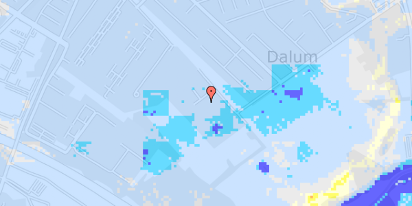 Ekstrem regn på Dalumgårds Allé 35D, st. 19