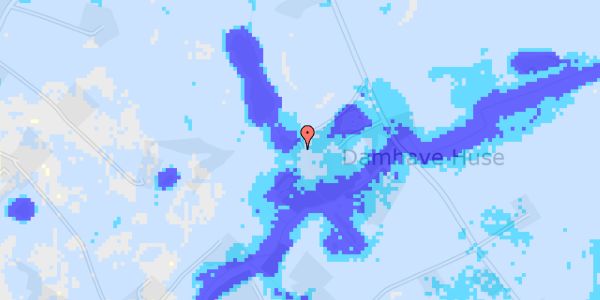 Ekstrem regn på Damhavevej 55