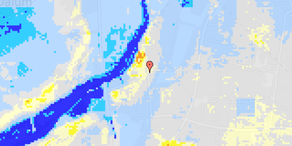 Ekstrem regn på Demantsvej 19