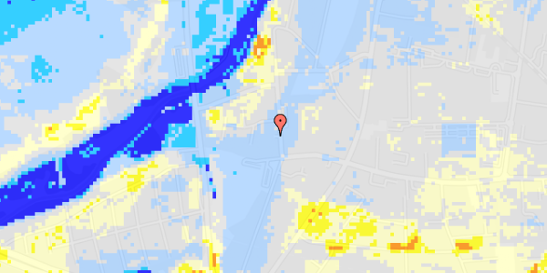 Ekstrem regn på Demantsvej 37A