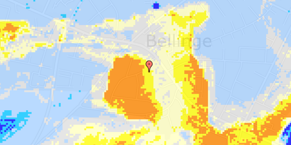 Ekstrem regn på Dunbirkevej 29