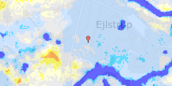 Ekstrem regn på Egevej 14