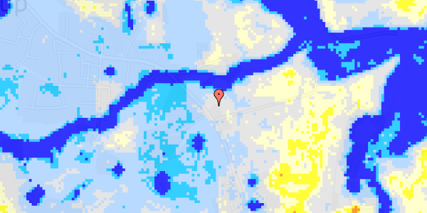 Ekstrem regn på Ejlstrupvej 103